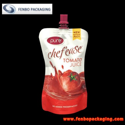 260gram stand up fruit juice spouted pouches manufacturers-FBYXZLA111 260gram stand up fruit juice spouted pouches manufacturers-FBYXZLA111