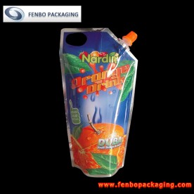 150ml pre printed stand up spout pouches for juice packaging-FBYXXZA121