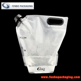 5 litrer spout doy packs stand up transparente pouches for liquids company-FBXZZLA122
