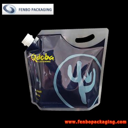1 gallon large stand up pouches with spout liquid-FBYXXZA140