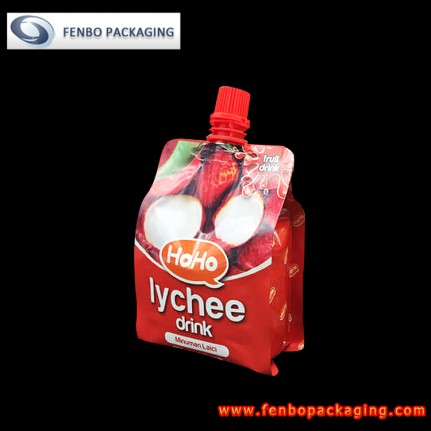 250ml liquid spout pouches drink with valve-FBQEBA055 250ml liquid spout pouches drink with valve-FBQEBA055