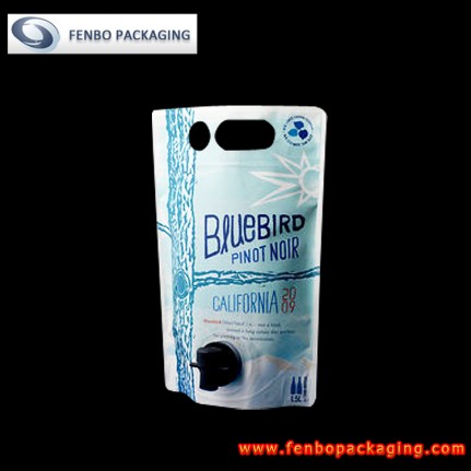 1.5 Liter wine doy bag pouch stand up vin with spout-FBRFZLA039 1.5 Liter wine doy bag pouch stand up vin with spout-FBRFZLA039