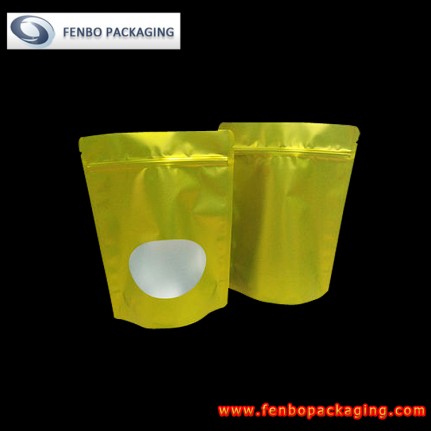 120gram bolsa stand up doypack pouch con cierre y ventana transparentes ó metalizadas-FBLLZLA038 120gram bolsa stand up doypack pouch con cierre y ventana transparentes ó metalizadas-FBLLZLA038