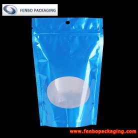 150gram oval window ziploc stand up pouch bags plastic-FBLLZLA072