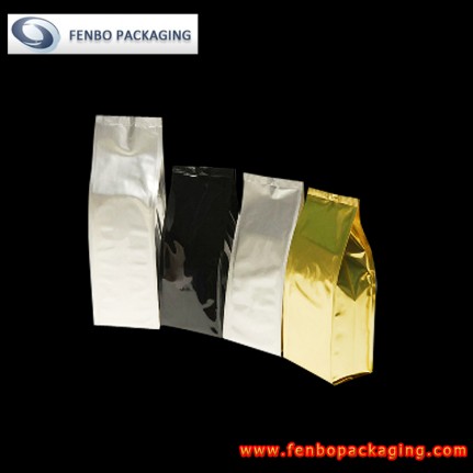 quad seal coffee packaging bags | side gusset coffee packaging-FBFQD031 quad seal coffee packaging bags | side gusset coffee packaging-FBFQD031