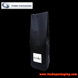 500gram side gusseted coffee bag pouches with valve-FBFQDA046