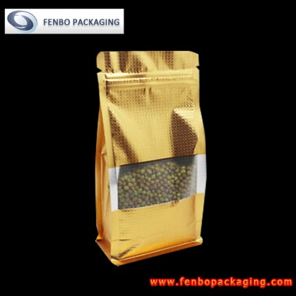 250gram foil flat bottom gusset zipper pouches bags manufactureres-FBBBFPDA057 250gram foil flat bottom gusset zipper pouches bags manufactureres-FBBBFPDA057