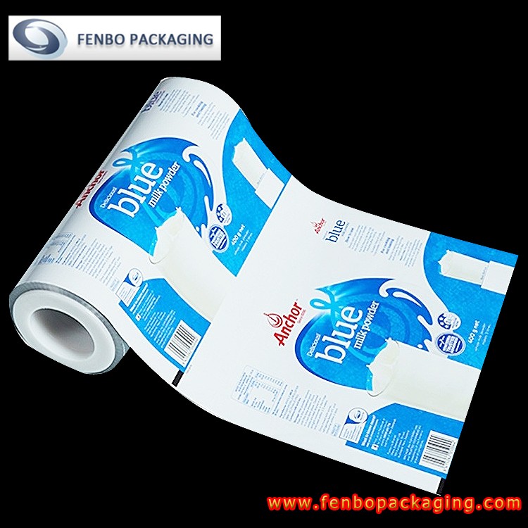 Printed Multilayers Packaging Example 80micron printed multilayer milk powder plastic packaging film roll