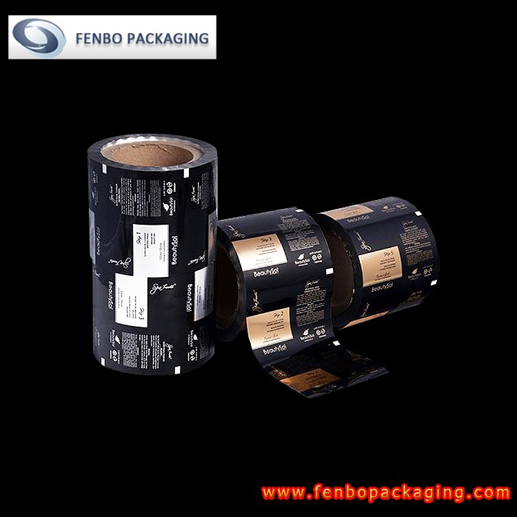 Printed Multilayers Packaging Example 60micron printed multilayer laminated foil packaging film rolls