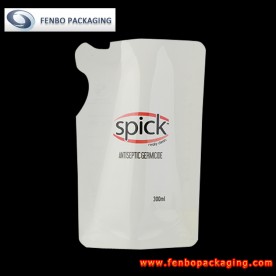 supplier of 300ml rotogravure printing plastik standing pouch double seal-FBRFZLA032