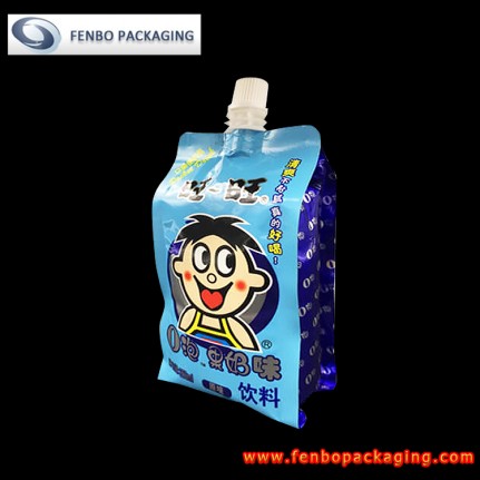 258ml mylar liquid bags with spout-FBQEBA054 258ml mylar liquid bags with spout-FBQEBA054