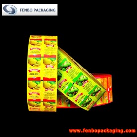 60micron ffs edible oil pouch packaging film roll printing manufacturer-FBZDBZMA136
