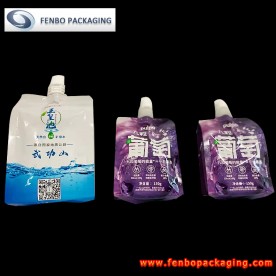 liquid pouch with spout packaging-FBQEB037