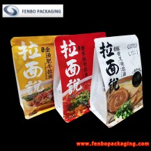 resealable block bottom stand up side gusseted plastic bags-FBBBFPD059