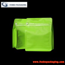250gram quad seal box bottom pouches coffee bags-FBBBFPDA067 250gram quad seal box bottom pouches coffee bags-FBBBFPDA067