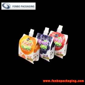 fruit juice cheerpack pouch packaging with spout-FBQEB040