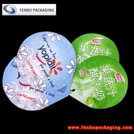 buy yogurt PS cup foil lids with customized printing-FBLBDP029