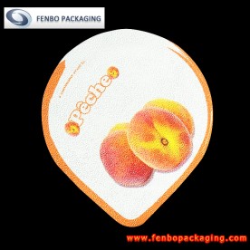 70 micron aluminium yogurt foil lids for sale manufacturer-FBLBDPA057