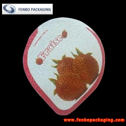 50 micron yogurt aluminium foil lids for sale manufacturer-FBLBDPA072