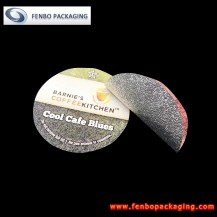 50 micron k cup aluminium foil lidding for coffee capsule-FBLBDPA089