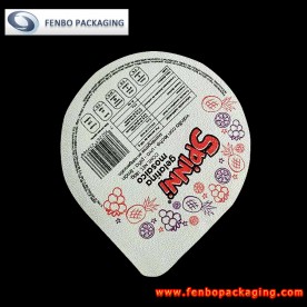 70 micron fruit juice aluminum foil cup seal lid manufacturers-FBLBDPA086