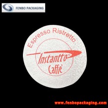 50 micron nespresso coffee capsule k cup foil seal lids-FBLBDPA090 50 micron nespresso coffee capsule k cup foil seal lids-FBLBDPA090