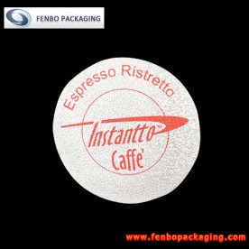 50 micron nespresso coffee capsule k cup foil seal lids-FBLBDPA090