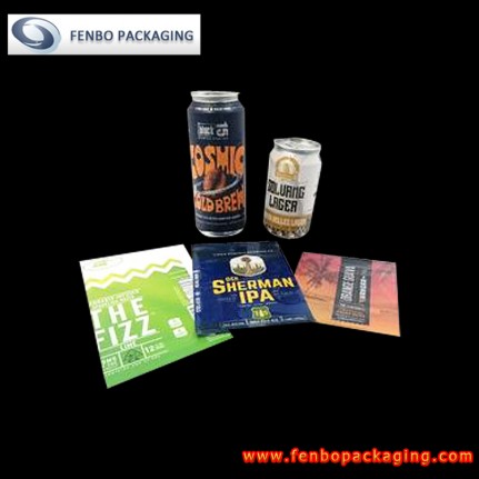 custom printing PET shrink sleeves for craft beer cans-FBSSB108 custom printing PET shrink sleeves for craft beer cans-FBSSB108