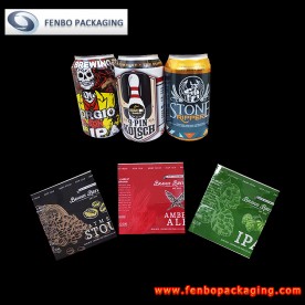 custom printing PET shrink sleeves for craft beer cans-FBSSB111