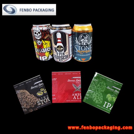 custom printing PET shrink sleeves for craft beer cans-FBSSB111 custom printing PET shrink sleeves for craft beer cans-FBSSB111