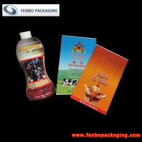 PVC full shrink sleeve etiketten verpackung für Flasche-FBSSB110