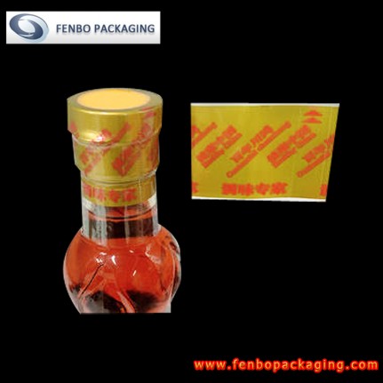 40micron glass bottle pvc shrink tamper sleeves bands-FBSSBA212 40micron glass bottle pvc shrink tamper sleeves bands-FBSSBA212