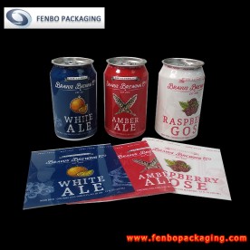 40micron PET shrink sleeves for aluminum juice cans-FBSSBA247