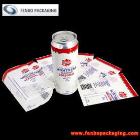 40micron plastic shrink wrap sleeve can labels-FBSSBA245