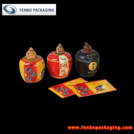 50micron printing shrink wrap sleeve for food packaging ceramics jars labels-FBSSBA276