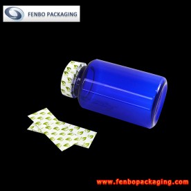 40micron custom printed pvc shrink wrap bands for pharmaceutical bottles-FBSSBA296