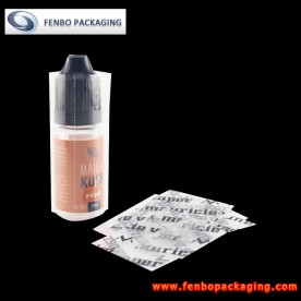 40micron dropper bottle neck PVC transparent shrink sleeve manufacturers-FBSSBA302  40micron dropper bottle neck PVC transparent shrink sleeve manufacturers-FBSSBA302