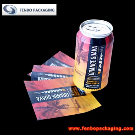 40micron heat shrink sleeve labels for beer cans manufacturing companies-FBSSBA282 40micron heat shrink sleeve labels for beer cans manufacturing companies-FBSSBA282