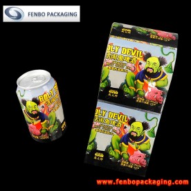 40micron pet shrink sleeves label on beer can manufacturer-FBSSBA279