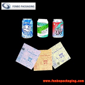 40micron printing shrink sleeve material on cans for spirits suppliers-FBSSBA308