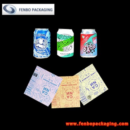 40micron printing shrink sleeve material on cans for spirits suppliers-FBSSBA308 40micron printing shrink sleeve material on cans for spirits suppliers-FBSSBA308