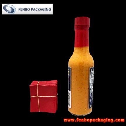 40micron tamper evident hot sauce bottle top shrink sleeve seals bands security safety-FBSSBA288 40micron tamper evident hot sauce bottle top shrink sleeve seals bands security safety-FBSSBA288