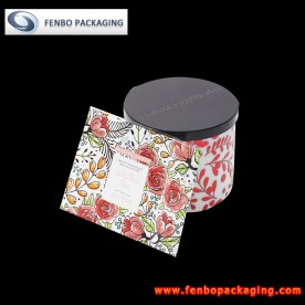 50micron decorative heat shrink label sleeves for plastic cream jars-FBSSBA299