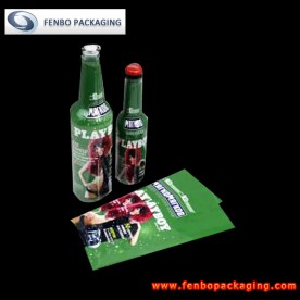 60micron printed shrink wrap sleeves for glass beer bottles labels manufacturers-FBSSBA289