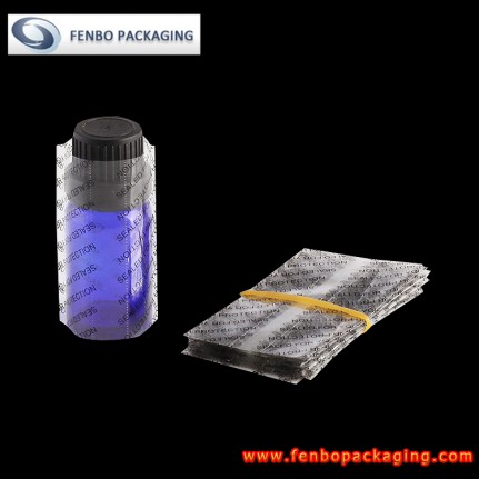 40micron printed bottle neck heat shrink sleeves for medical device manufacturers-FBSSBA324 40micron printed bottle neck heat shrink sleeves for medical device manufacturers-FBSSBA324