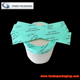 50micron shrink wrap bands labels for jar lids-FBSSBA317