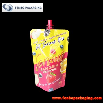 200ml aluminum foil liquid wine cocktail stand up pouch bag with spout canada-FBTBZLA171 200ml aluminum foil liquid wine cocktail stand up pouch bag with spout canada-FBTBZLA171