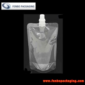 250ml transparente spout pouch doypack bolsas con valvula dosificadora-FBTBZLA169