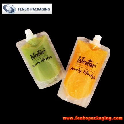 customized printed plastic fruit juice packaging pouches bag with spout-FBTBZL110 customized printed plastic fruit juice packaging pouches bag with spout-FBTBZL110