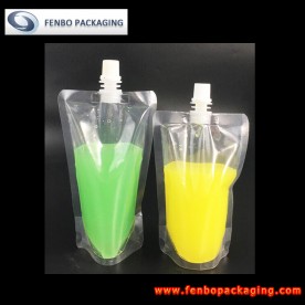 liquid fruit juice spouted stand up packing doypack bags-FBTBZL112